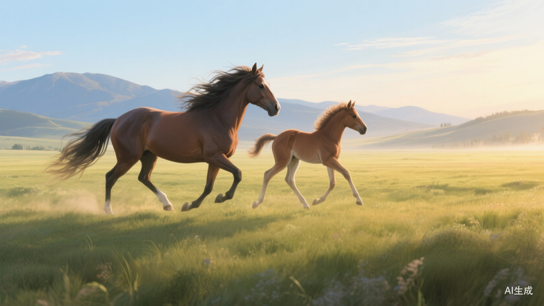 从野马到小马驹的驯化距今只有5000多年